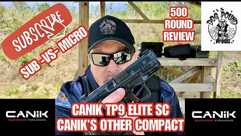 CANIK TP9 ELITE SC 9MM 500 ROUND REVIEW! SUB COMPACT VS MICRO! WE THE PEOPLE!