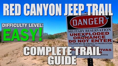 Easy Off Roading in California: Red Canyon Jeep Trail to The Abandoned Railroad Bridge