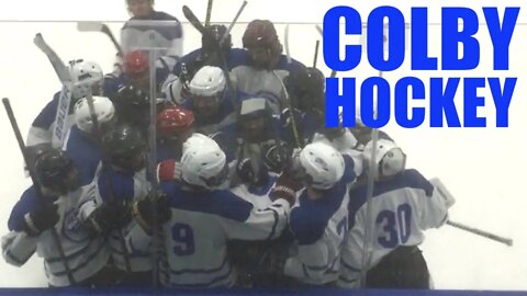 Colby College Club Hockey VS UNE – Peter Nelson Overtime Goal 2/20/2022