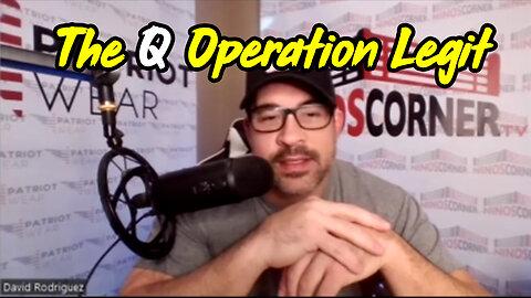 David Nino HUGE "The Q Operation Legit"