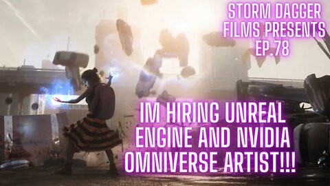 I Am Hiring Unreal Engine and Nvidia Omniverse Artist Apply NOW!!!
