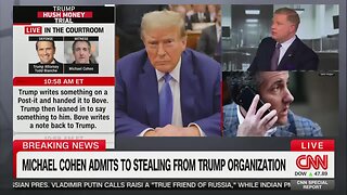 CNN’s Elie Honig Says Michael Cohen Stealing from Trump Is ‘More Serious of a Crime than Falsifying Business Records’