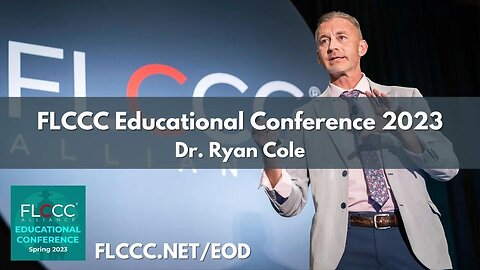 Dr. Ryan Cole Speaking at the 2023 FLCCC Educational Conference in Fort Worth, Texas