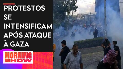 Confrontos são registrados na embaixada dos EUA no Líbano