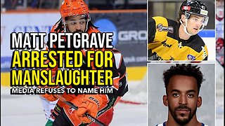 Police arrest Matt 'a man' Petgrave on suspicion of manslaughter over ice hockey player's death