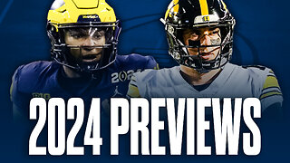 Michigan Football and Iowa Football 2024 Previews