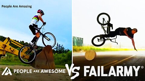 Painful Cyclist Wins Vs Fails & More | People Are Amazing Vs. FailArmy