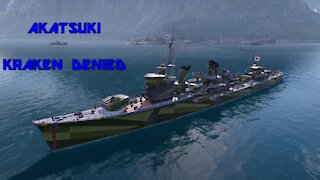 World of Warships - Akatsuki: Kraken Denied