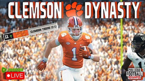 Will Shipley the NEXT CMC | Clemson LIVE Dynasty | College Football Revamped | #RumblePartner