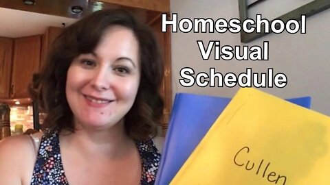 Homeschool Schedule and Routines / Easy Homeschool Visual Schedule / Homeschool Schedule / Routines