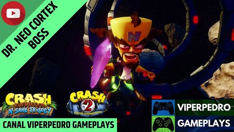 [BOSS] NÃO FUJA NEO CORTEX! | Crash Bandicoot N. Sane Trilogy (Crash Bandicoot 2)