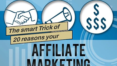 The smart Trick of 20 reasons your business should use affiliate marketing to That Nobody is Ta...