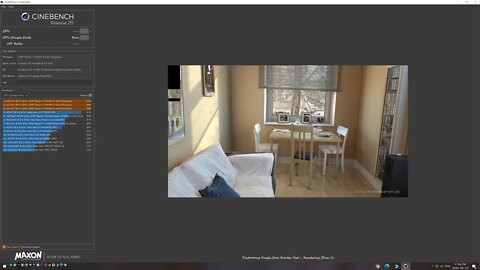 Cinebench20 single thread