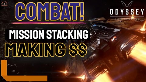 Elite Dangerous - Mission Stacking | Money Making