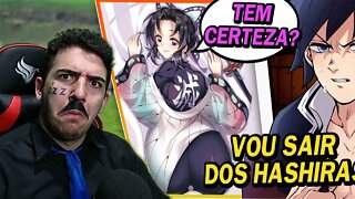 PASTOR REACT COMO MUDAR A DECISÃO DO TOMIOKA KK | MEMES DE KIMETSU NO YAIBA | Memes em Imagens