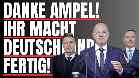 🔥 Ampelkoalition einigt sich auf Haushalt 2024 & zerstört Lebensgrundlage für Millionen !