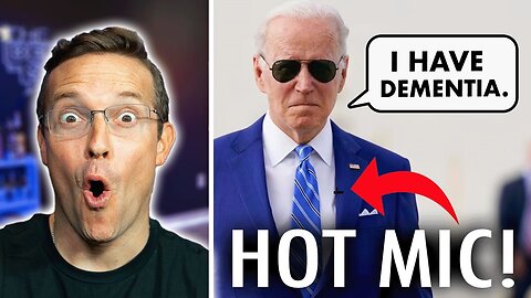 SHOCK: Biden Caught on HOT MIC Being Dementia Dog-Walked | Yes, This Is 100% Real