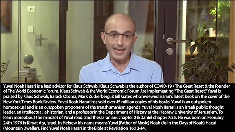 Yuval Noah Harari | "The Ten Commandments, In the 10th Commandment There Is An Endorsement of Slavery. Because the 10 Commandments Don't Acknowledge That They Were Created By Humans They Don't Have Any Mechanism to Amend Them."