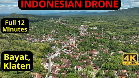 Indonesia by Drone - wet season fauna by drone Bayat, Klaten - mavic 3 reloaded #indonesia