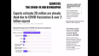 Major Update on COVID Vaccine Injuries: US Govt Starts PAYING Victims