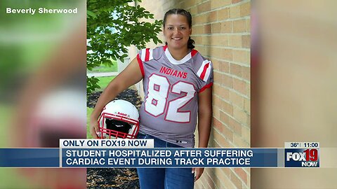 Ohio teen Ebonie Sherwood suffers sudden cardiac arrest during track practice, condition critical