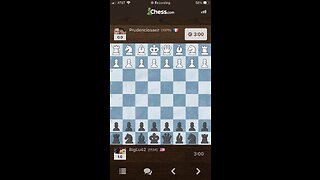 INTERMEDIATE BLITZ CHESS GAMEPLAY - Prudenciosaez vs. BigLu42 GAME #2