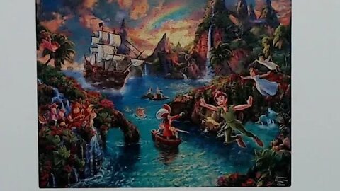 Peter Pan Jigsaw Puzzle Time Lapse