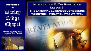 Introduction To The Revelation Lesson 2