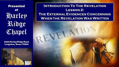 Introduction To The Revelation Lesson 2