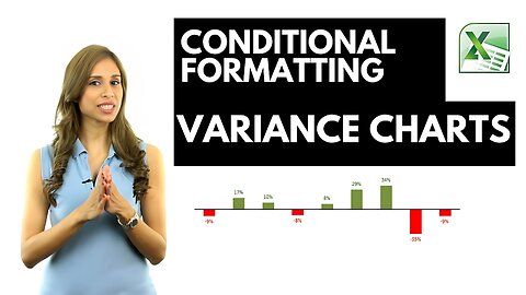 Excel Variance Charts: Actual to Previous Year or Budget Comparisons