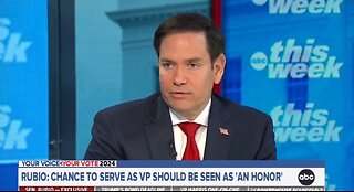 Sen Marco Rubio Addresses VP Rumors