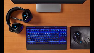 Corsair K63 Wireless Mechanical Gaming Keyboard, backlit Blue LED, Cherry MX Red - Quiet & Linear