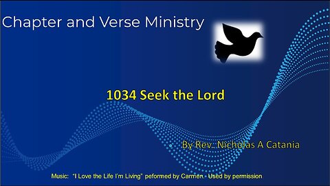 1034 Seek the Lord