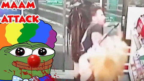 Transgender Meth Head Attacks Two People in a 7/11 With an AXE