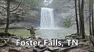 Hiking to Spectacular Foster Falls in Tennessee