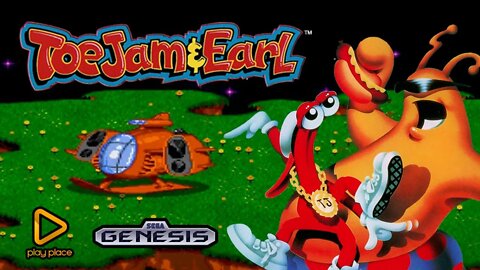 Toe Jam & Earl - Sega Genesis