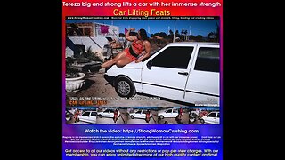 Witness Tereza's Jaw-Dropping Feats of Strength at StrongWomanCrushing.com!