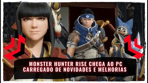 Monster Hunter Rise PC (Jogo de RPG Ação Já Disponível)