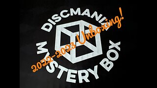 Discmania Black Mystery Box Unboxing