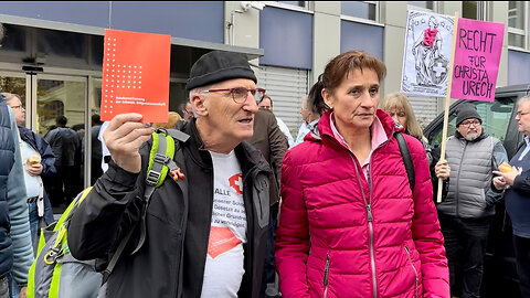 Christa Urech steht vor Gericht wegen Ungehorsam gegen amtliche Verfügungen - 18.11.2022 - Bern