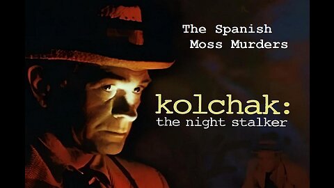 Kolchak: The Night Stalker THE SPANISH MOSS MURDERS S1 E09 ABC TV Dec 6, 1974