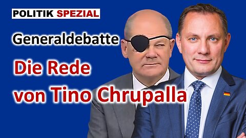 Rede von Tino Chrupalla (AfD) in der Generaldebatte des Bundestags am 06.09.23