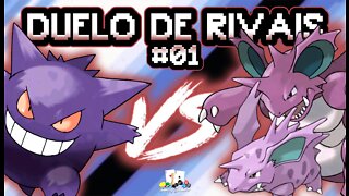 Pokémon Mestre dos Treinadores RPG - GENGAR vs NIDORINO & NIDOKING (Duelo de Rivais #01)