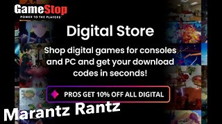 GameStop - GME Lauches A Digital Online Store