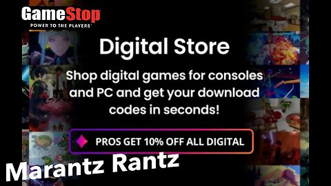 GameStop - GME Lauches A Digital Online Store