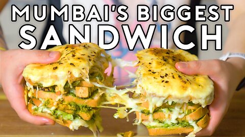 Making Mumbai's Biggest Sandwich | Street Food with Senpai Kai