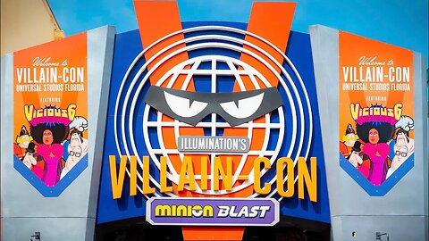 Universal Studios Minion Blast Test Runs