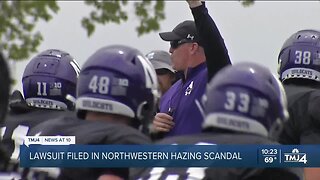 Hazing scandal: Former Northwestern football player files first lawsuit