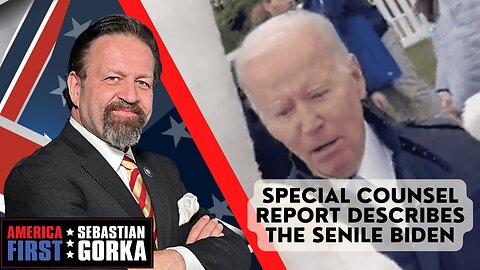 Special Counsel report describes the senile Biden. Matt Boyle with Sebastian Gorka