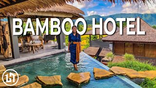 We Toured This Bamboo Luxury Resort Near A Waterfall